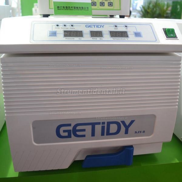 Getidy® SJY-8 Classe B Sterilizzazione Autoclave 8L